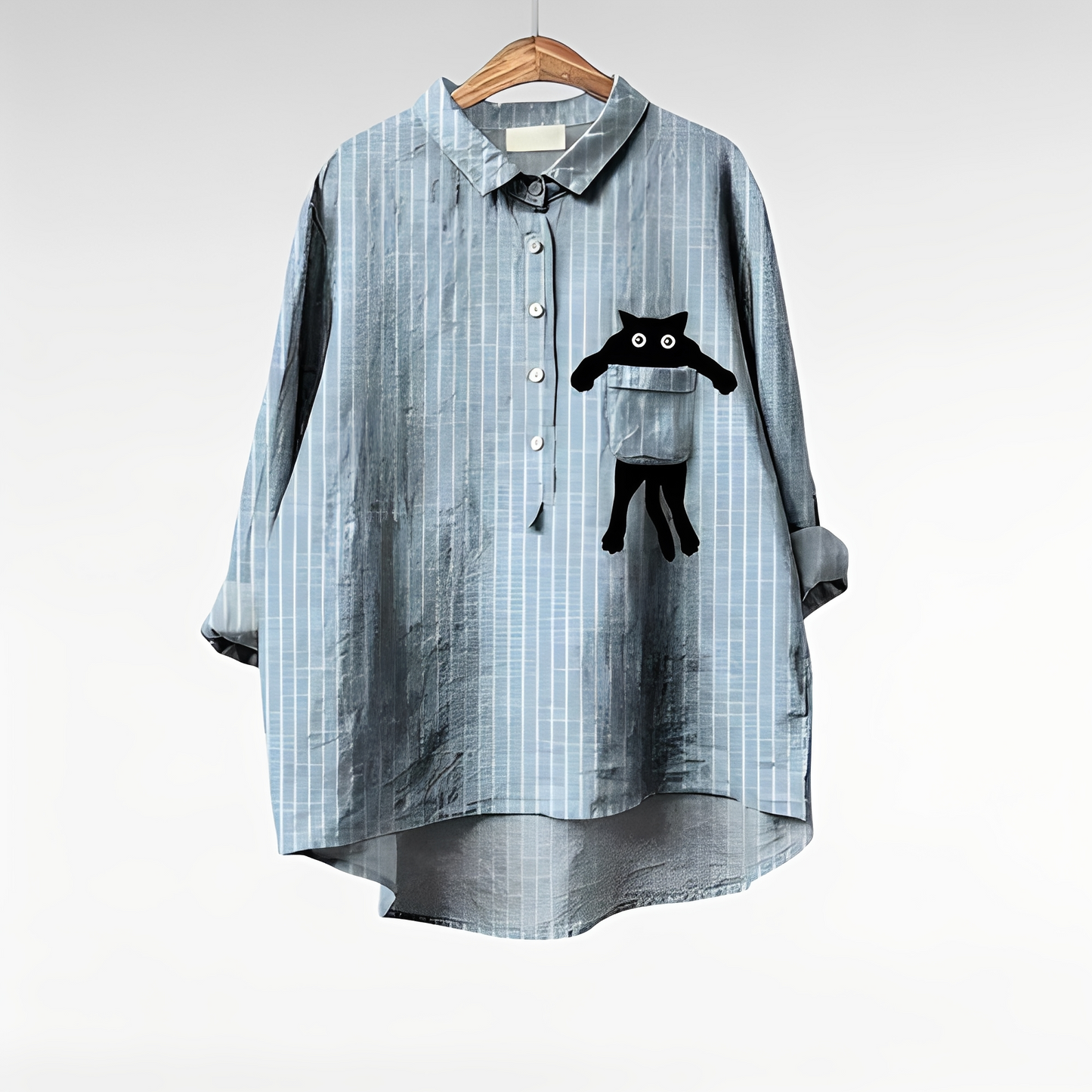 Damen Bluse KurzarmVintage Chic Trend - Norvielle