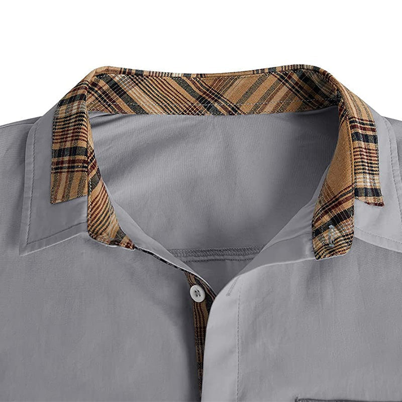 Herren Freizeithemd Leicht Modern Stylisch