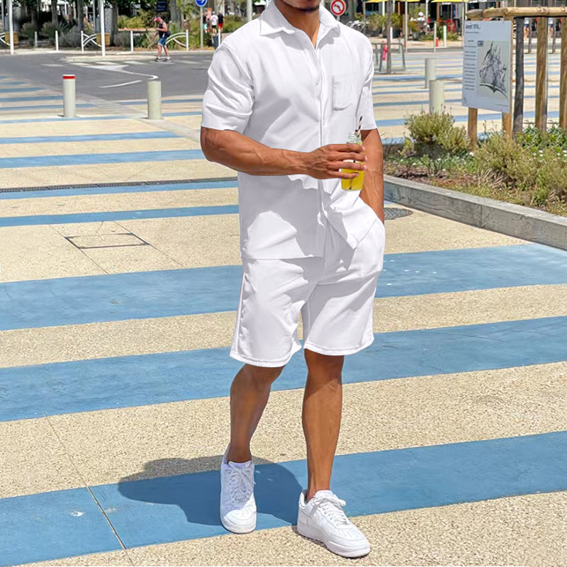 Herren Freizeit Outfit Set Bequem