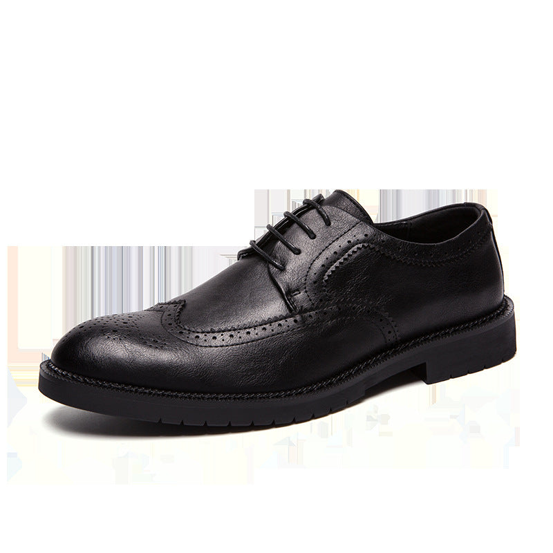 Damen Brogues Echtleder Komfortabel Elegant
