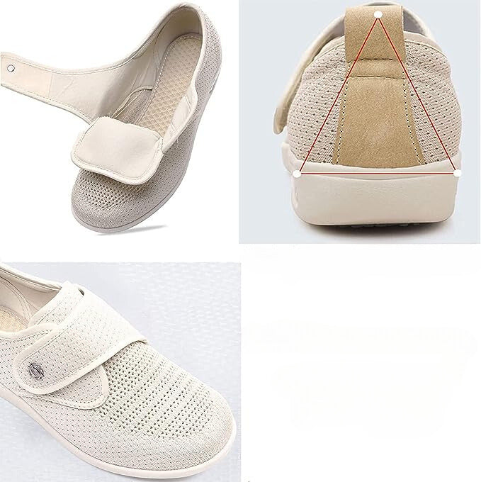 Damen Diabetiker Schuhe Komfort Extra Weite