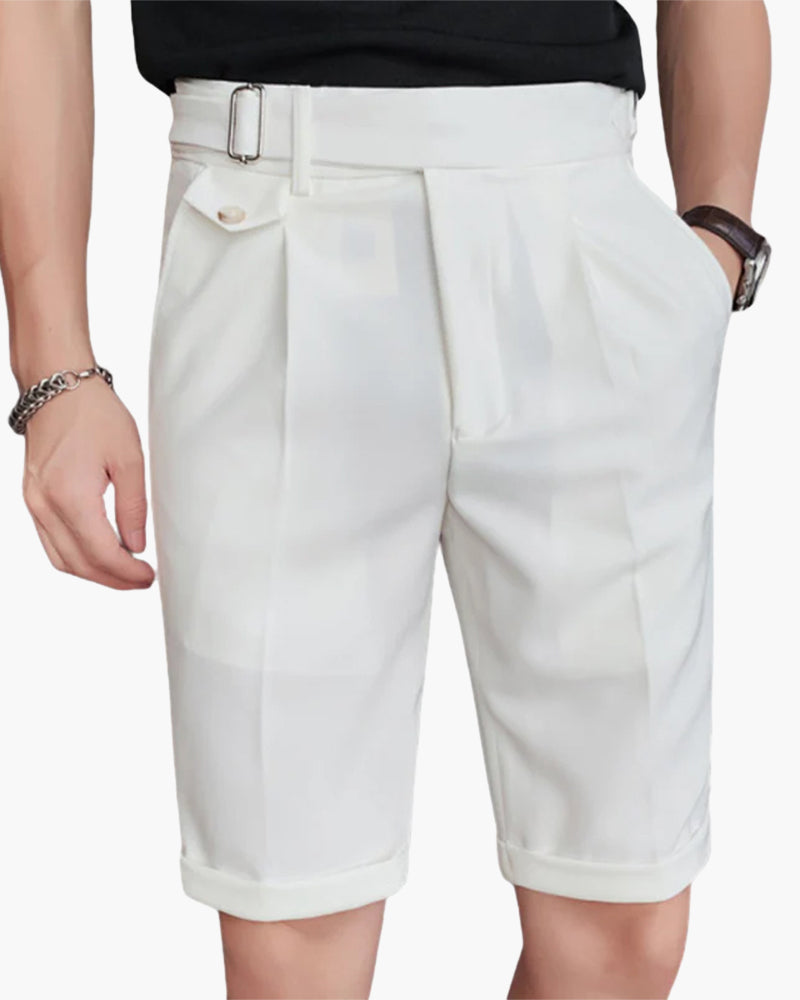Maßgeschneiderte Plisseeshorts Damen Elegant