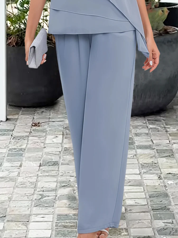 Damen Sommerkleid Elegantes Set Leicht