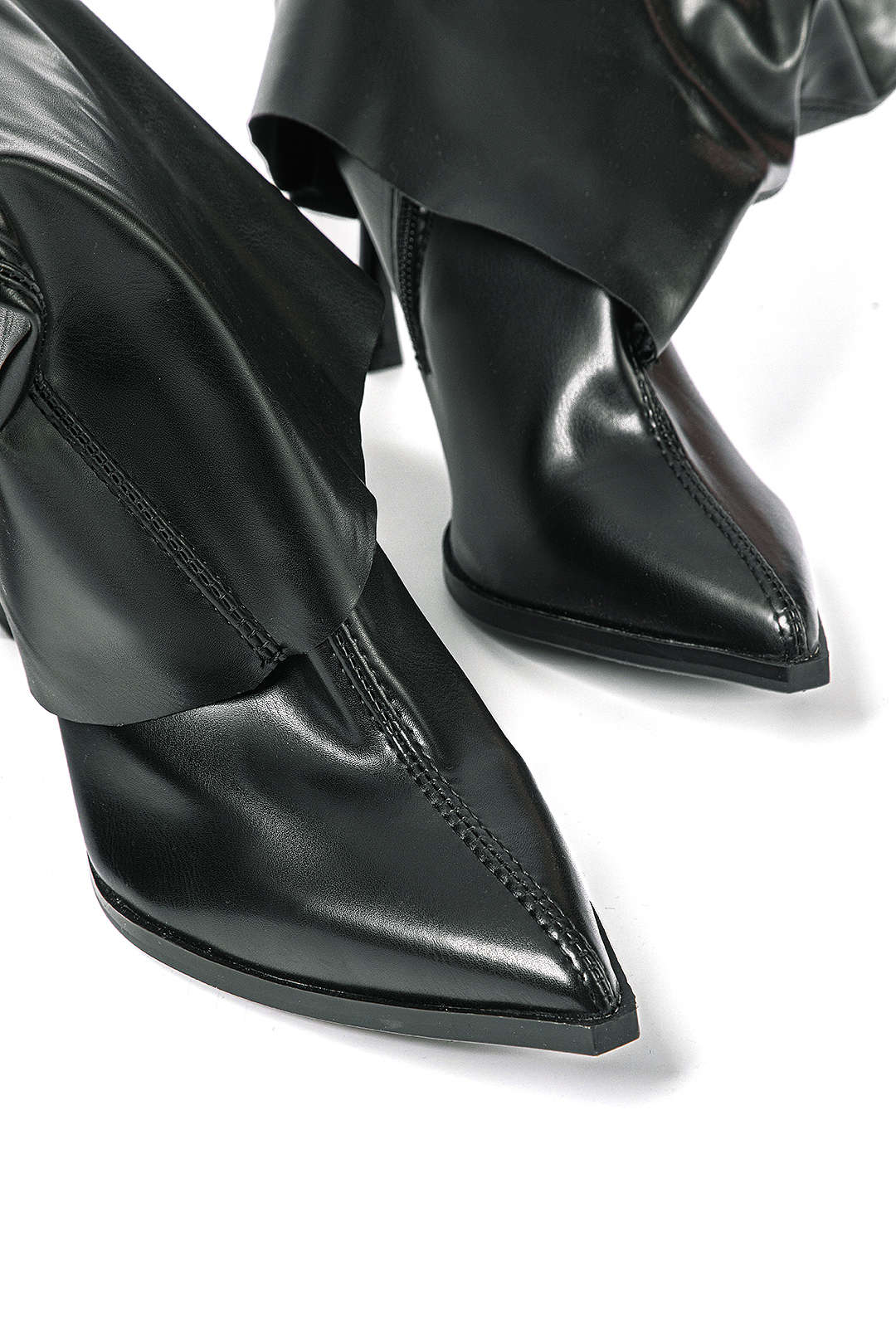 Damen Hochstiefel Oversized