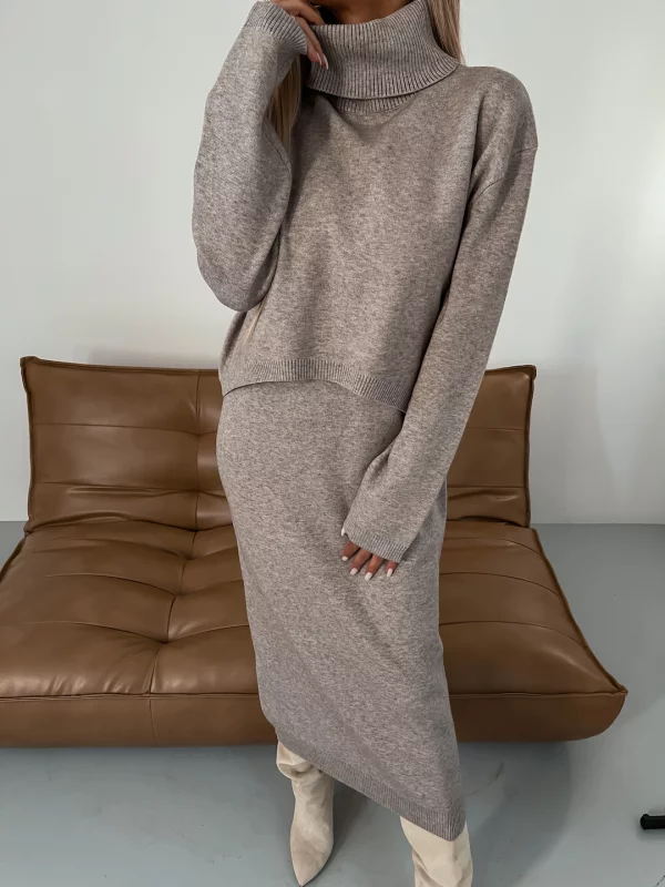 Damen Strickset Herbst/Winter Warm