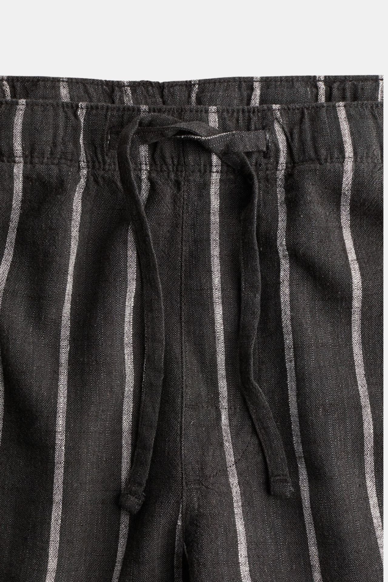 Herren Loungehose Nadelstreifen Moderner Oldschool Stil