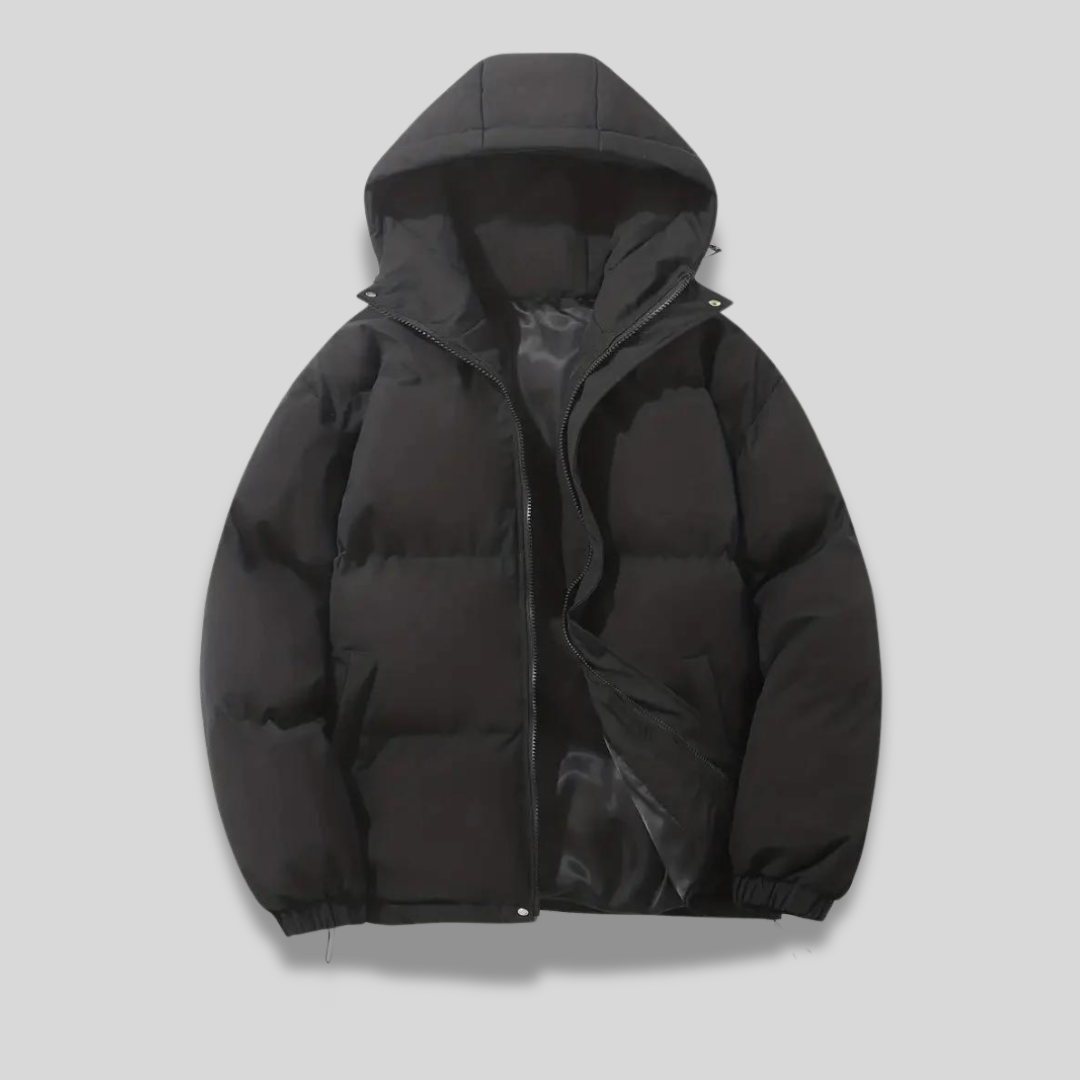 Herren Lederbomberjacke Modern