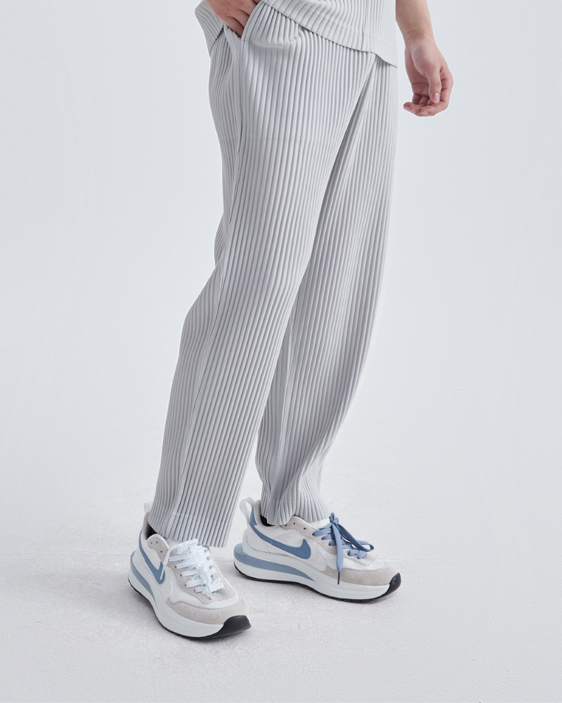 Bequeme Damen Rippstrick-Hose Elastische Baumwolle Lockere Passform