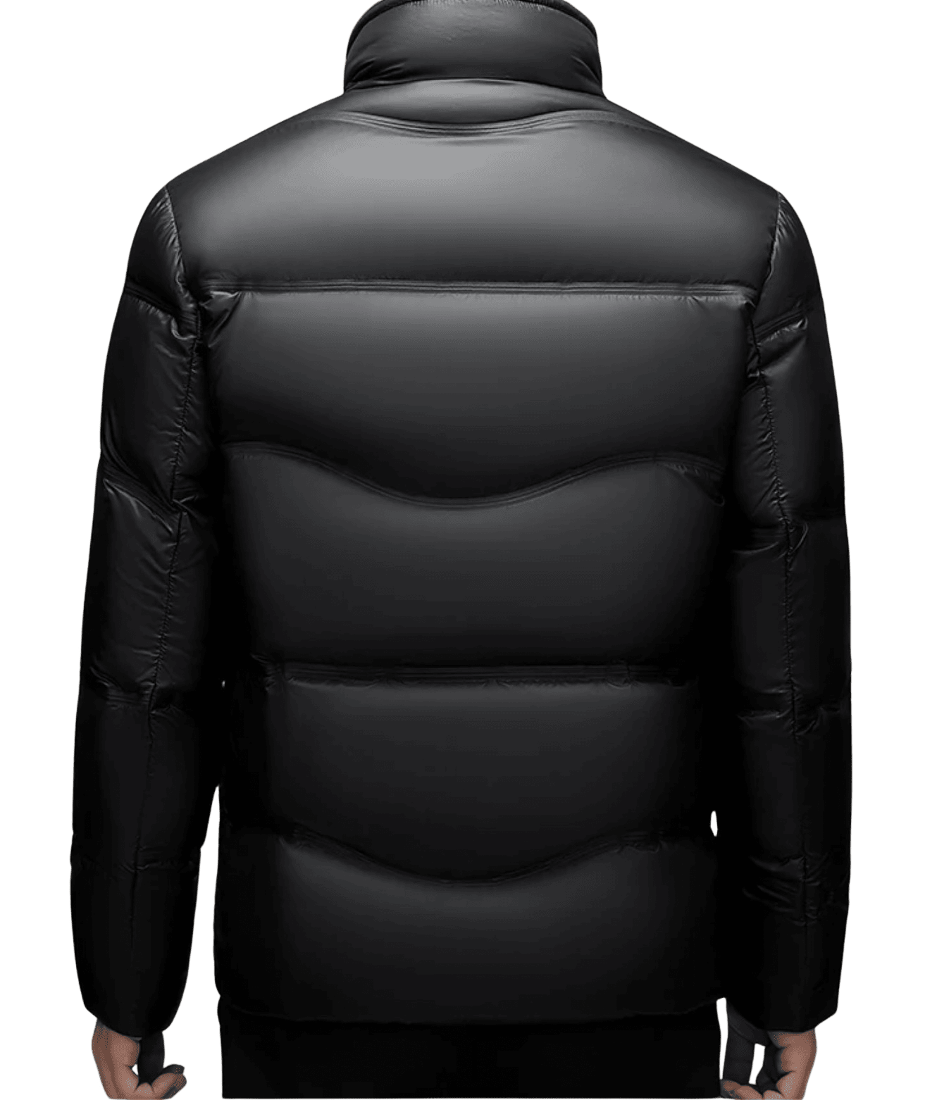 Herren Winterjacke Warme Daunenfüllung Wasserdicht