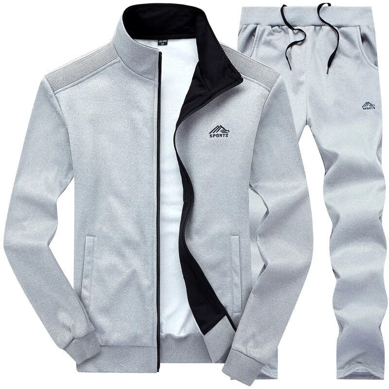 Herren Jogginganzug Sportlich Bequem