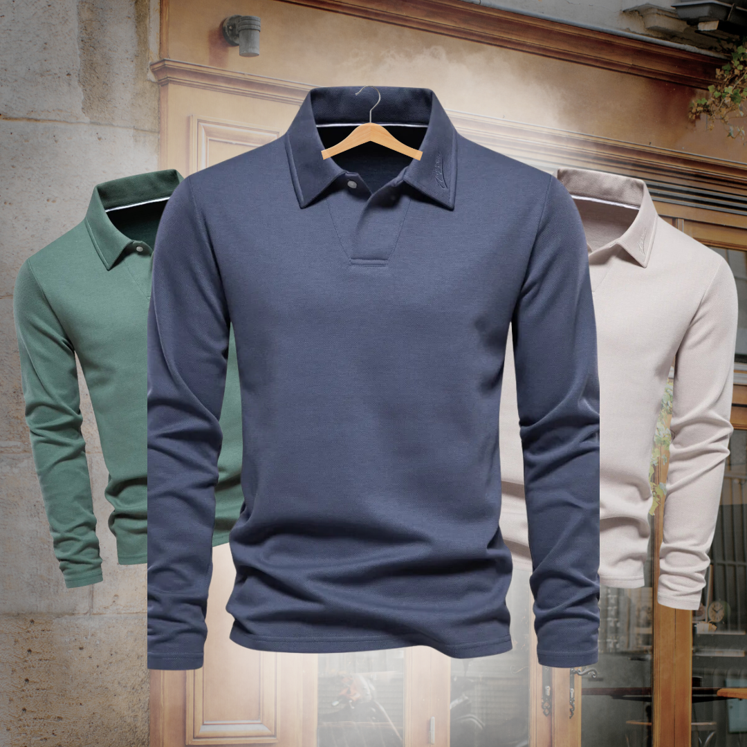Herren Polo Pullover Klassisch