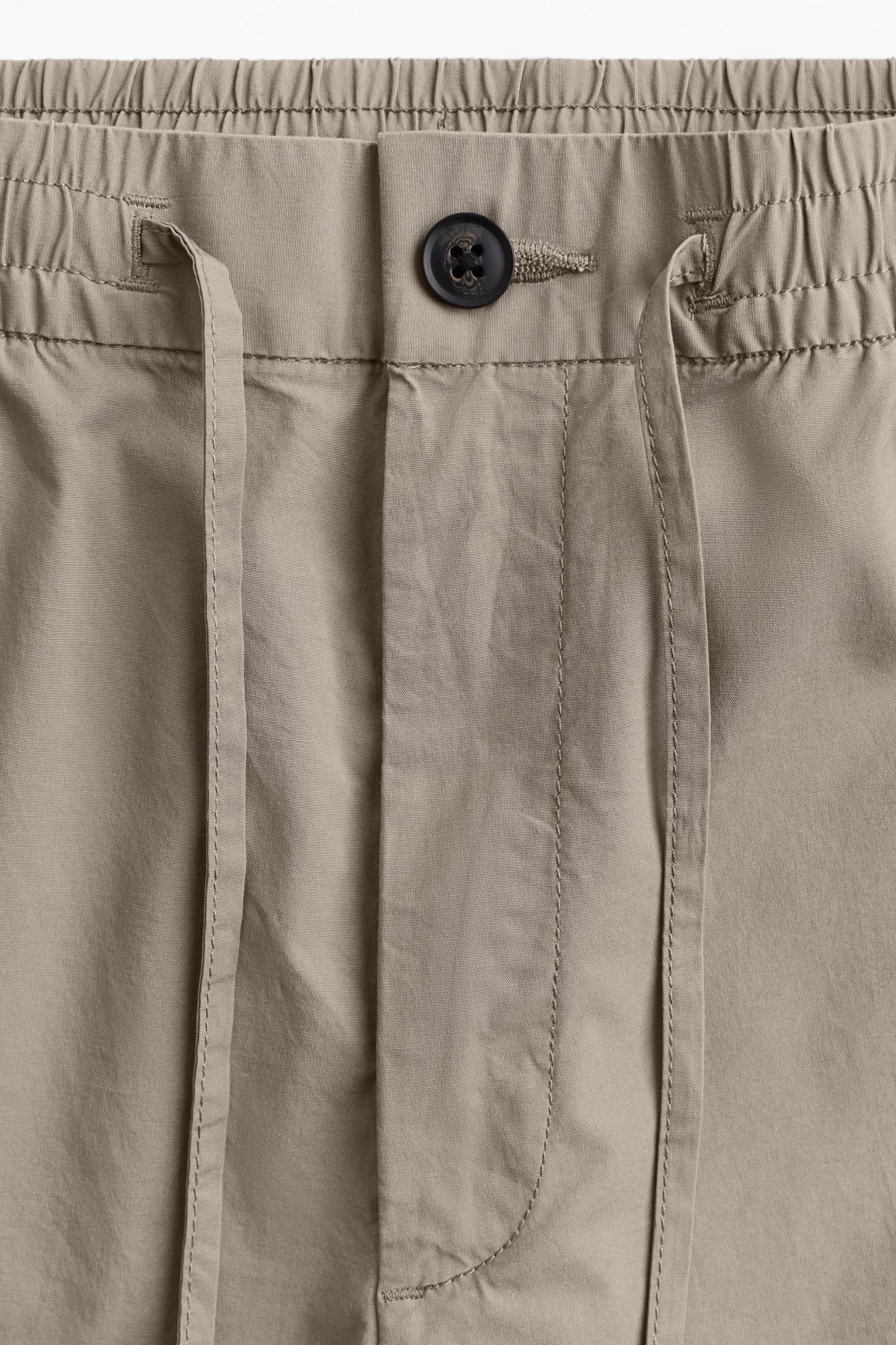 Herren Chinohose Braun Kordelzug