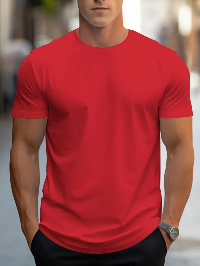 Herren T-Shirt Slim Fit Elegantes Design