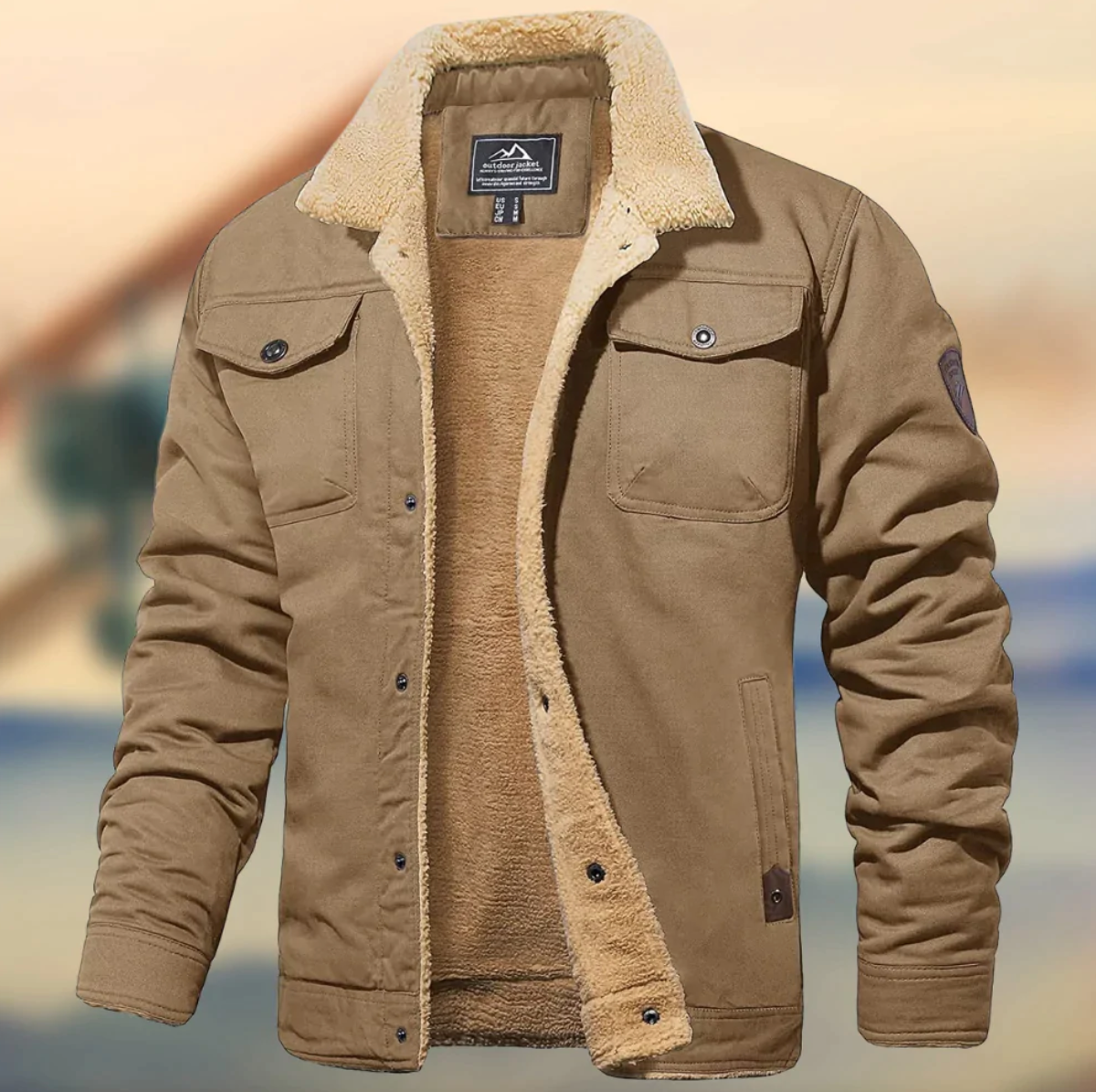 Damen Jacke Warme Modern