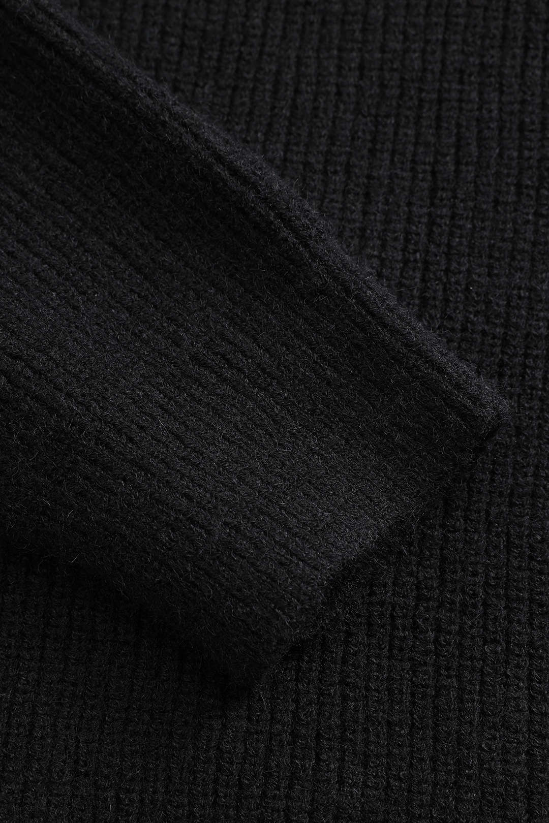 Damen Strickcardigan Denim Patches