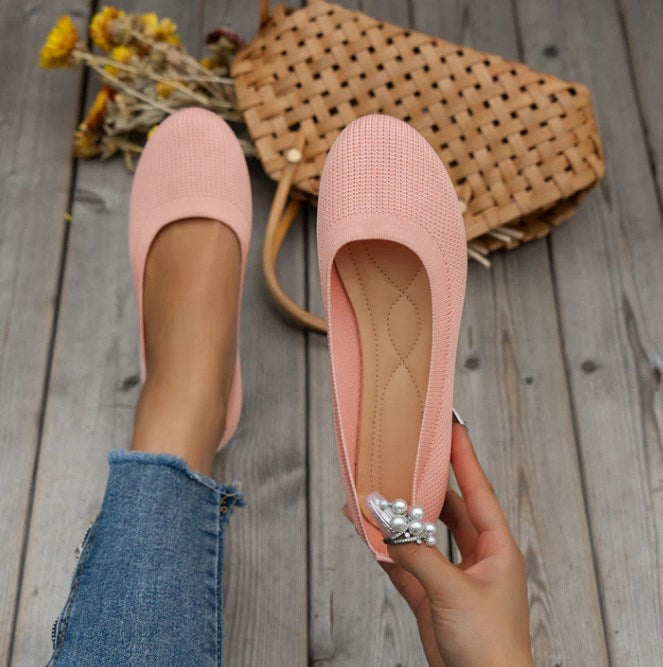 Damen Orthopädische Ballerinas Bequem
