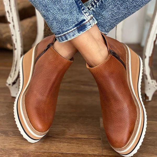 Damen Lässige Niedrige Stiefeletten Sommer