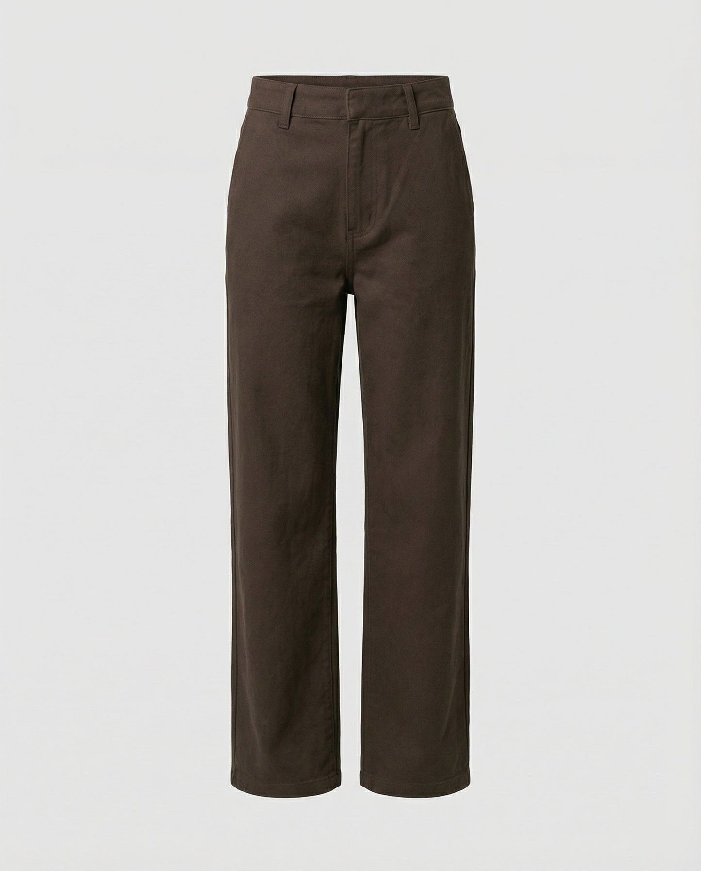Damen Cordhose Braun Weite Bein Warm