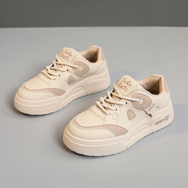 Damen Sneaker Bequem Chunky Soles