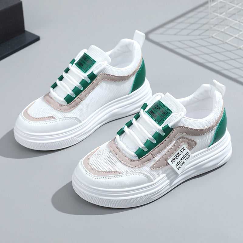 Damen Sneaker Atmungsaktives Mesh Dämpfende Sohlen