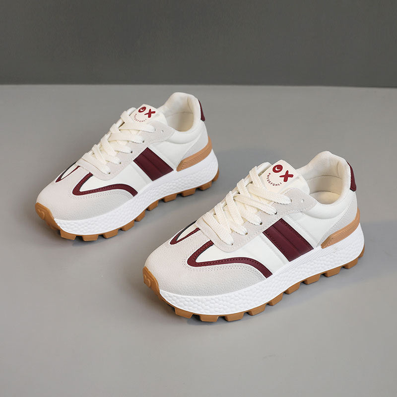 Damen Sneaker Sportlich Rutschfest