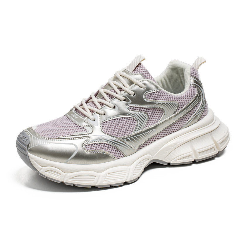 Damen Sport Sneaker Atmungsaktives Mesh Komfortschuhe
