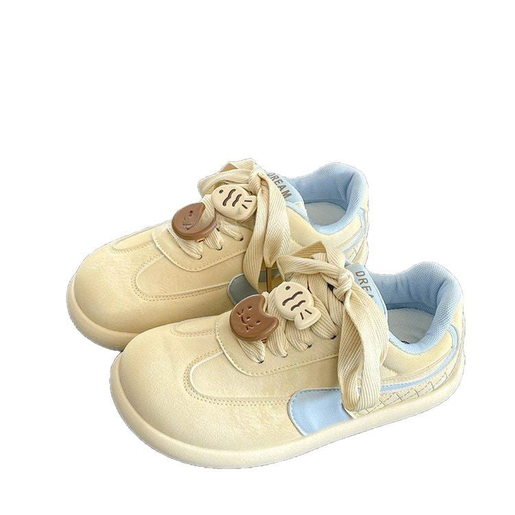 Damen Sneaker Sportlich Schnürsenkel