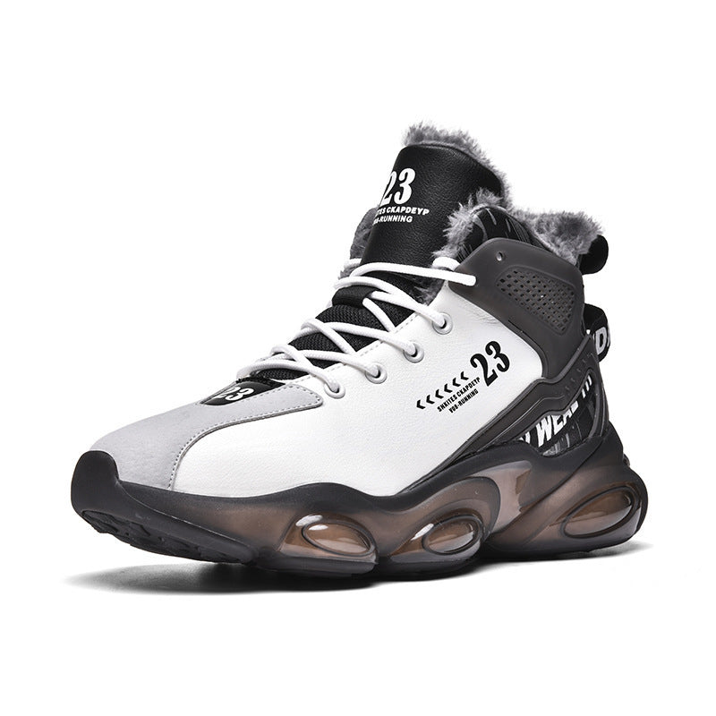 Damen Laufschuhe Sport Sneaker Dämpfung Weiss/