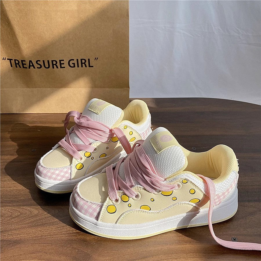 Damen Sneaker Bequem Sportlich Verspielt