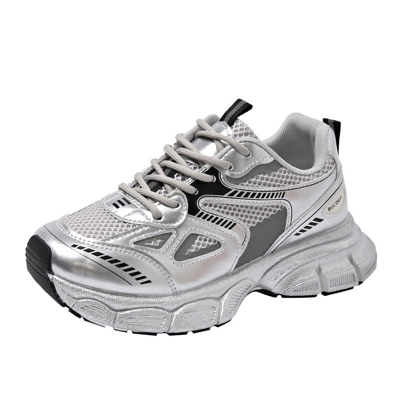 Damen Sneaker Sportlich Bequem Mit Stoßdämpfung