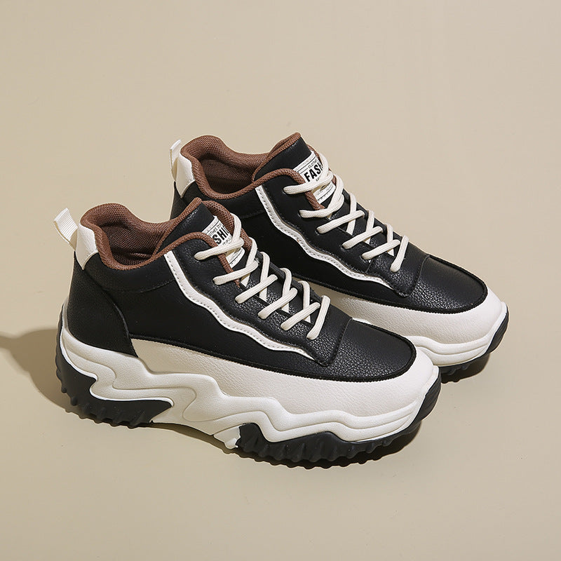 Damen High- Sneaker Sportlich Rutschfest