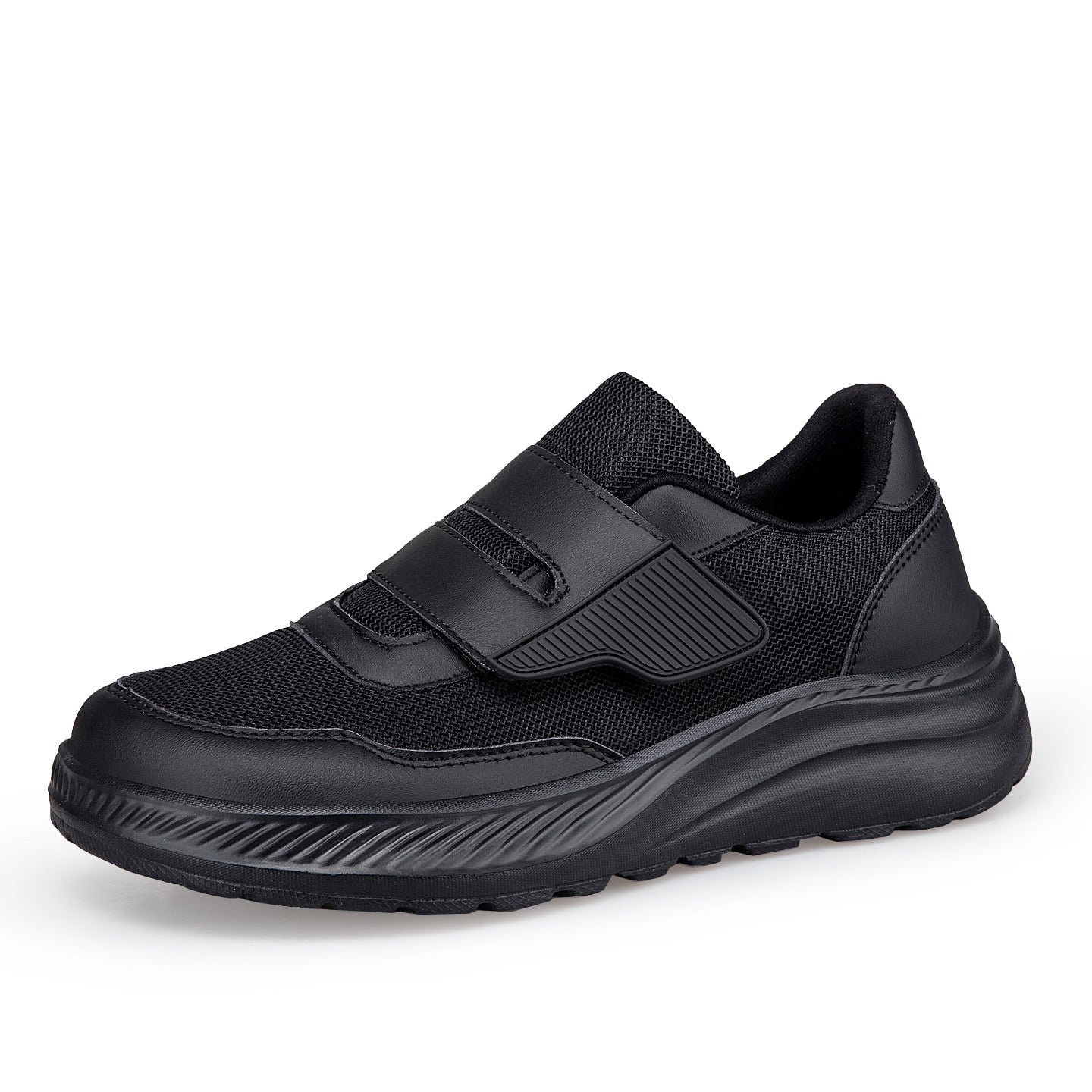 Damen Sneaker Bequem Elastisch Klettverschluss Sportlich wird