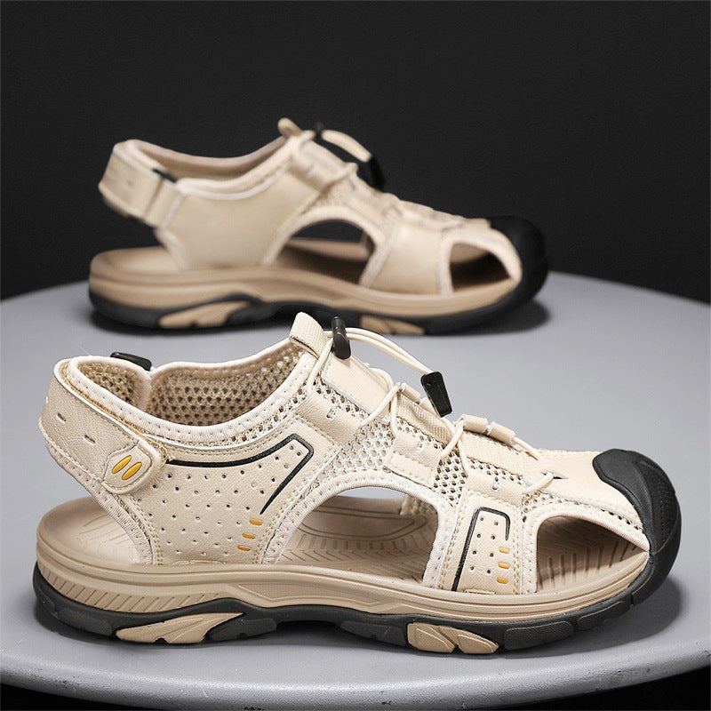 Damen Sandalen Sommer Atmungsaktives Mesh Bequem
