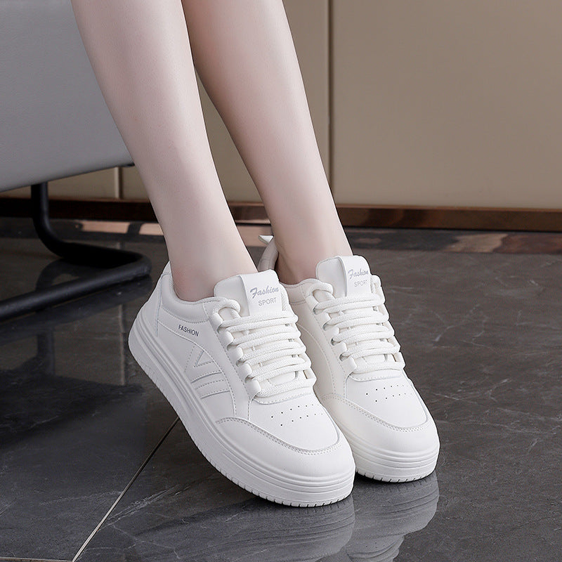 Damen Sneaker Dicksohle Sportlich Modisch