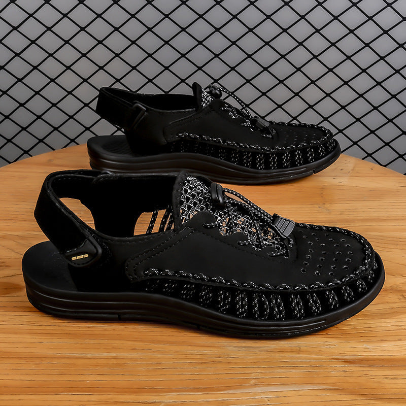 Damen Sportsandalen Elastisch Schnellschnürsystem Bequem