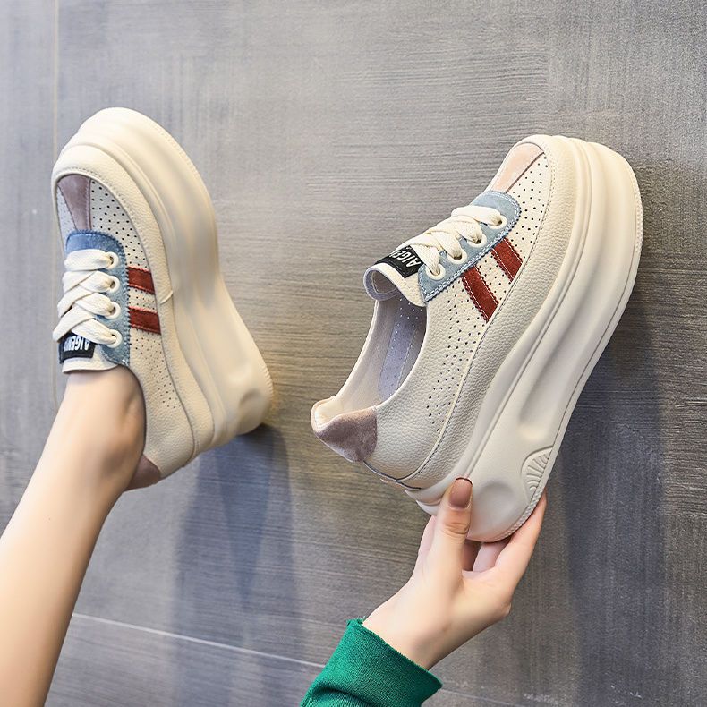 Damen Sneaker Hoch Extra Sohle Modisch