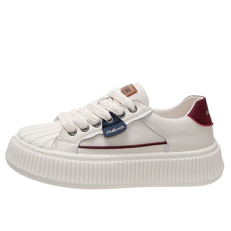 Damen Hochplateau Sneaker Moderner Sportschuh