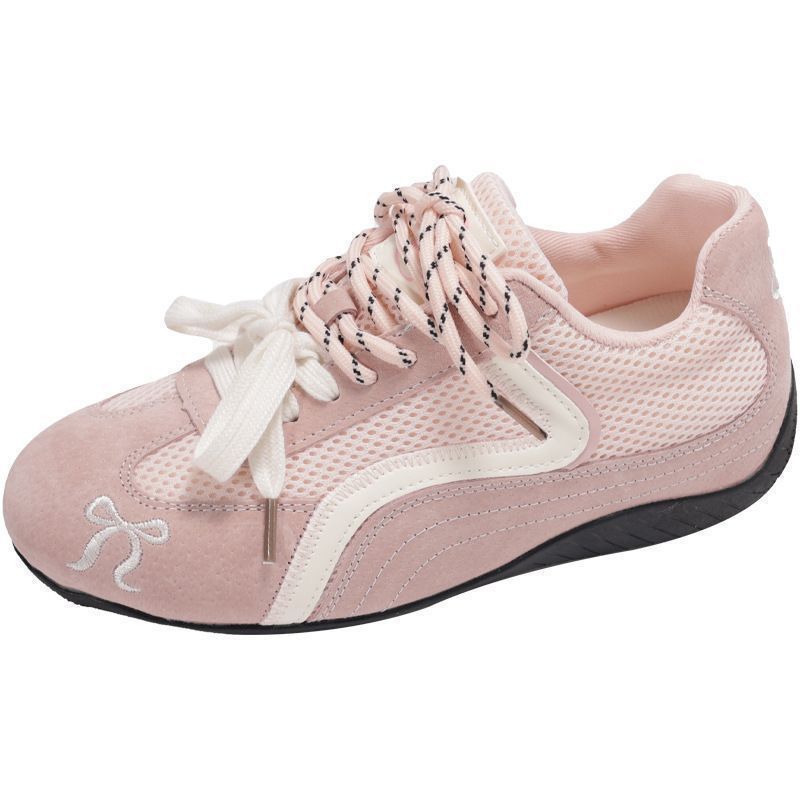 Damen Sneaker Atmungsaktiv Apfelmotiv Sportlich