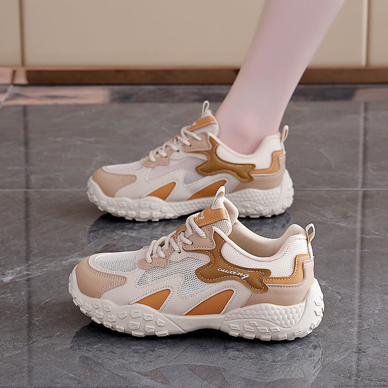 Damen Sneaker Komfort Mesh Laufsohle Bequem