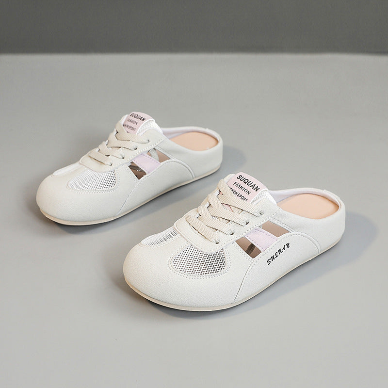 Damen Schlüpfschuhe Atmungsaktiv Ergonomisch Bequem
