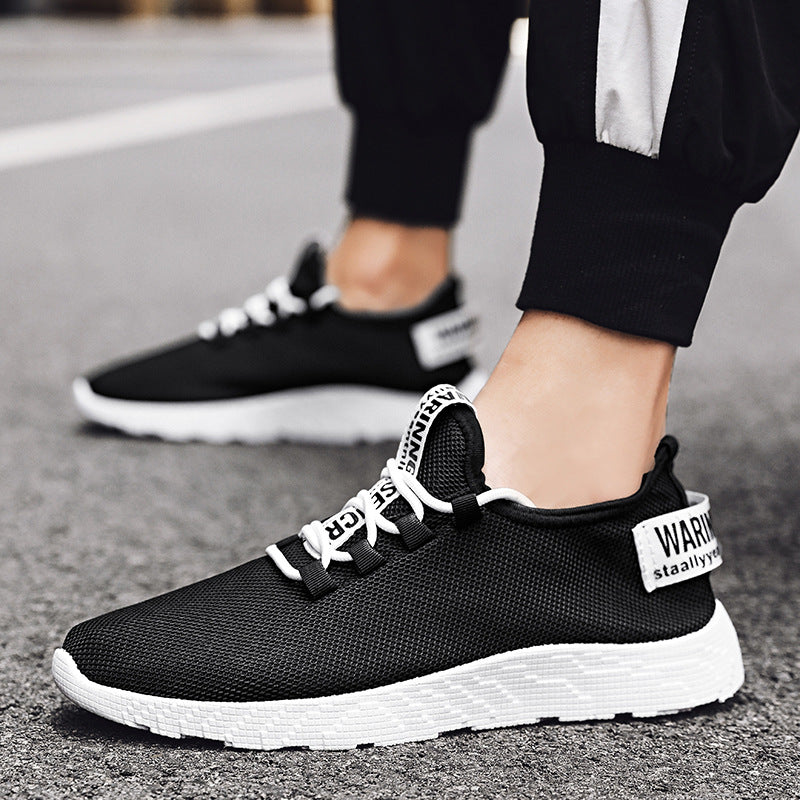Damen Sneaker Sportlich Atmungsaktiv Strapazierfähige Sohle