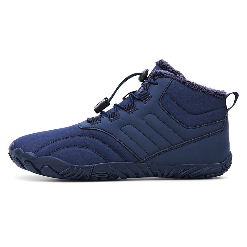 Damen Winter Sneaker Isoliert Rutschfest Schnellschnürsystem