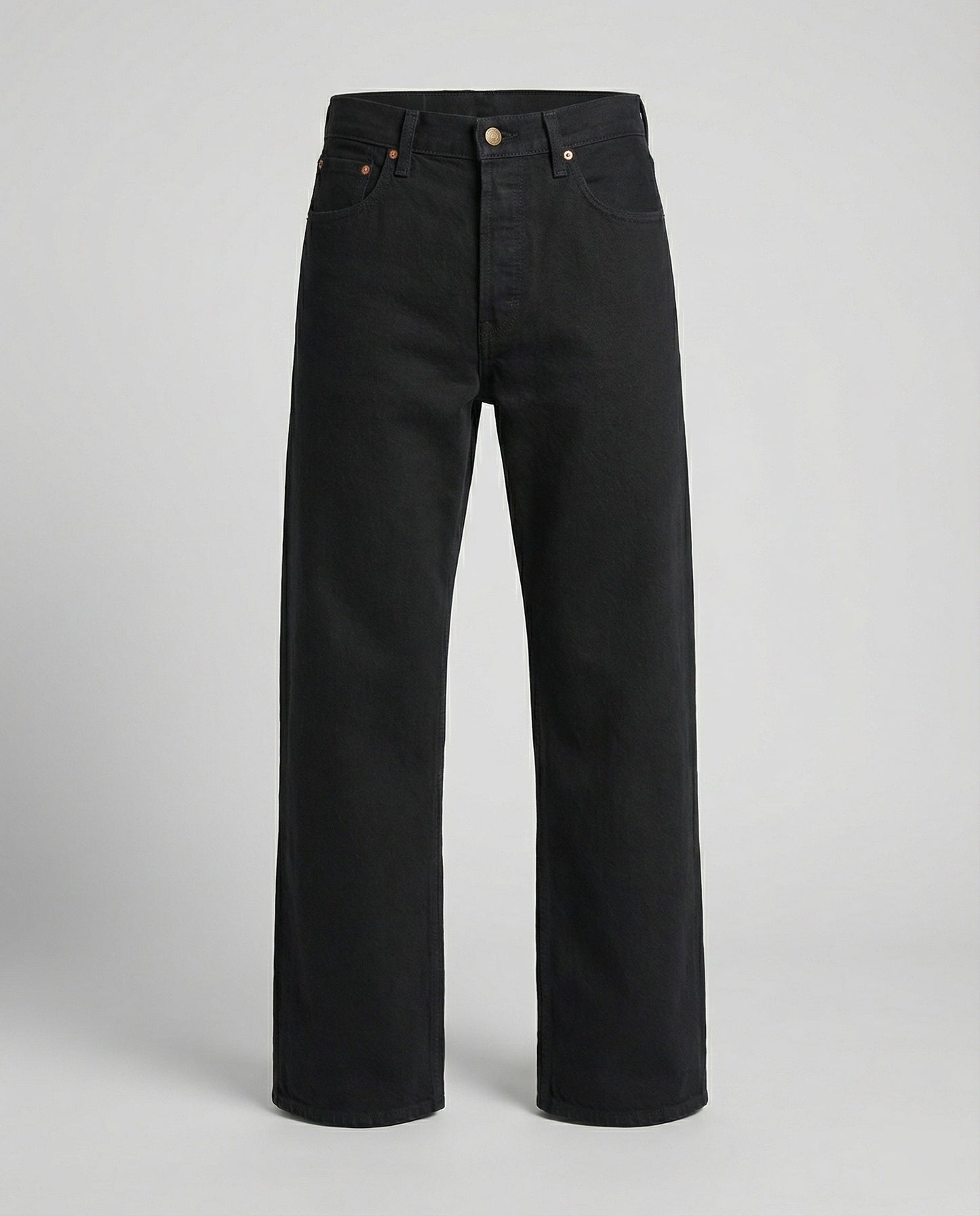 Unisex Jeans Locker Geschnitten Retro-Stil