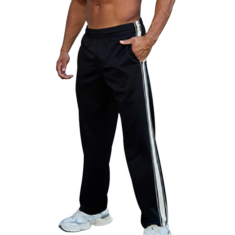 Herren Trainingshose Bequem Mit Kontraststreifen