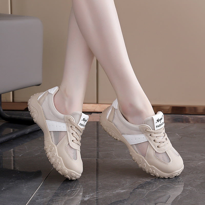 Damen Sneaker Atmungsaktives Netzmaterial Rutschfest