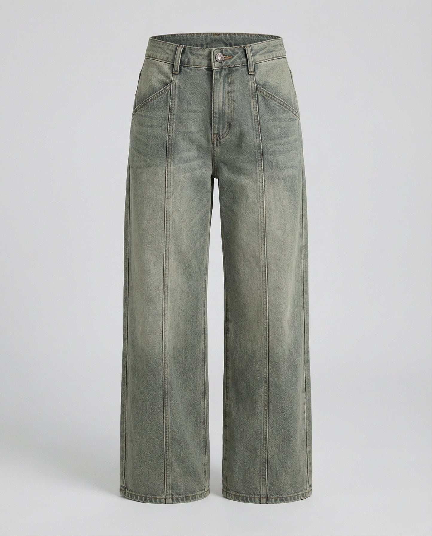 Damen Cargohose Elastisch Mit Fronttaschen