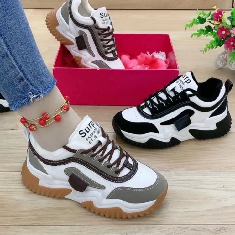 Damen Sneaker Chunky Modisch