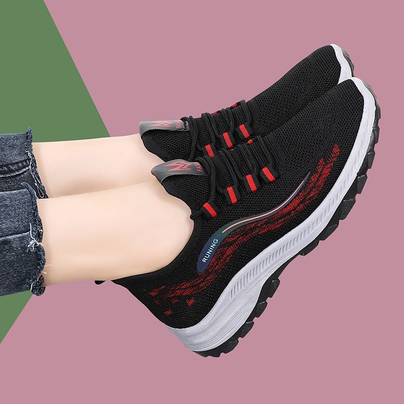 Damen Laufschuhe Atmungsaktiv Rutschfest Sport