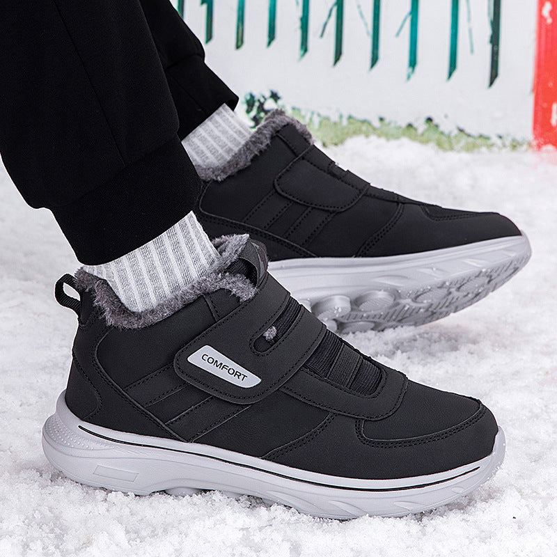 Damen Winter-Sneaker Gefüttert Warm Klettverschluss