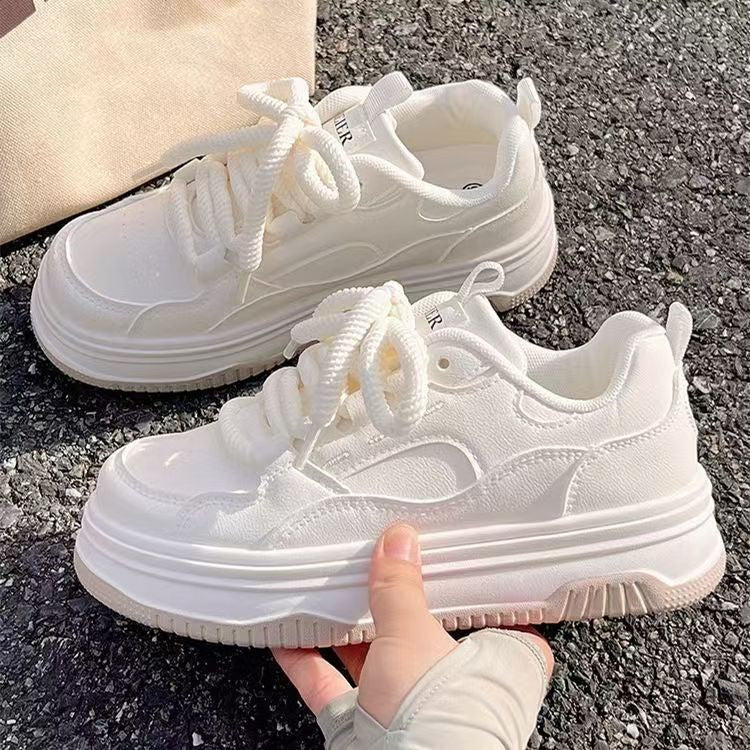 Damen Sneaker Bequem Dämpfende Laufsohle